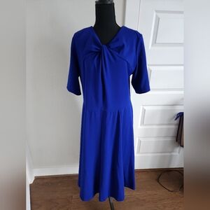 Maison Tara size 16 blue dress